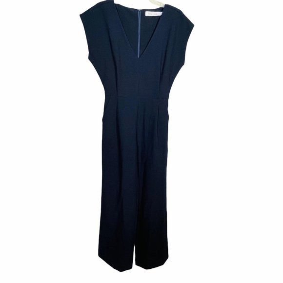 Bishop + Young Navy Blue Pantsuit Small - Picture 4 of 8